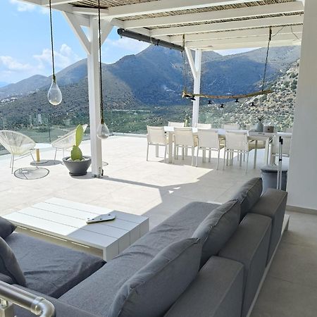Villa Estee, Luxury Villa With Private Infinity Pool And Jacuzzi Elounda Buitenkant foto