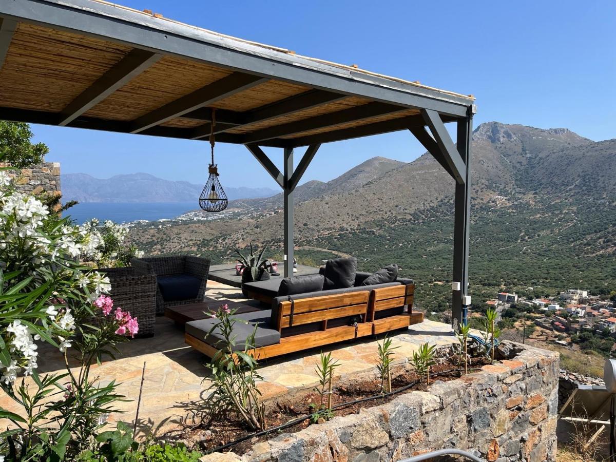Villa Estee, Luxury Villa With Private Infinity Pool And Jacuzzi Elounda Buitenkant foto