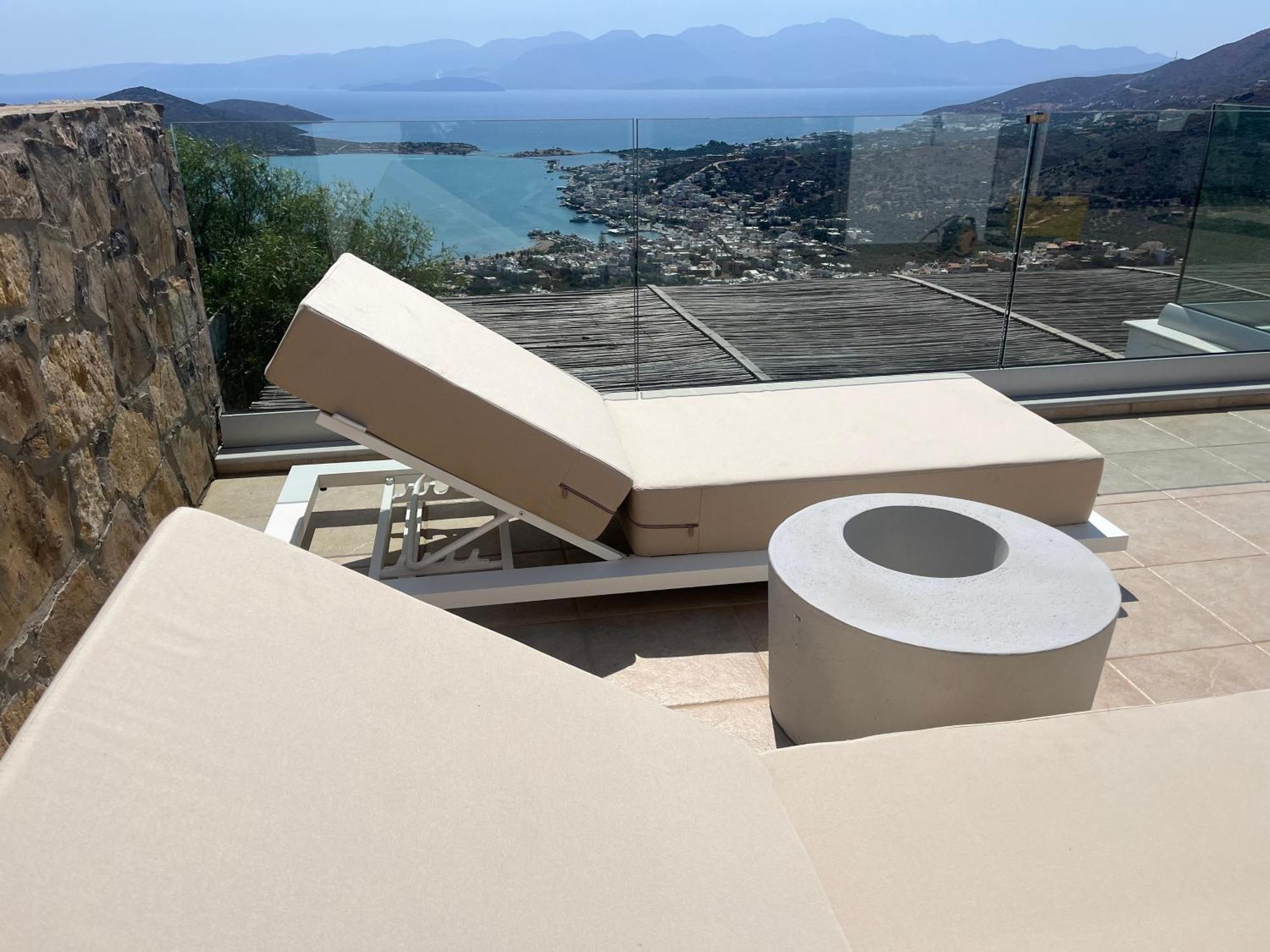 Villa Estee, Luxury Villa With Private Infinity Pool And Jacuzzi Elounda Buitenkant foto
