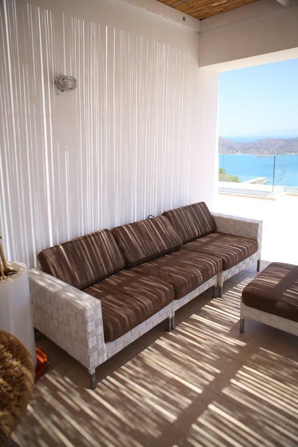 Villa Estee, Luxury Villa With Private Infinity Pool And Jacuzzi Elounda Buitenkant foto