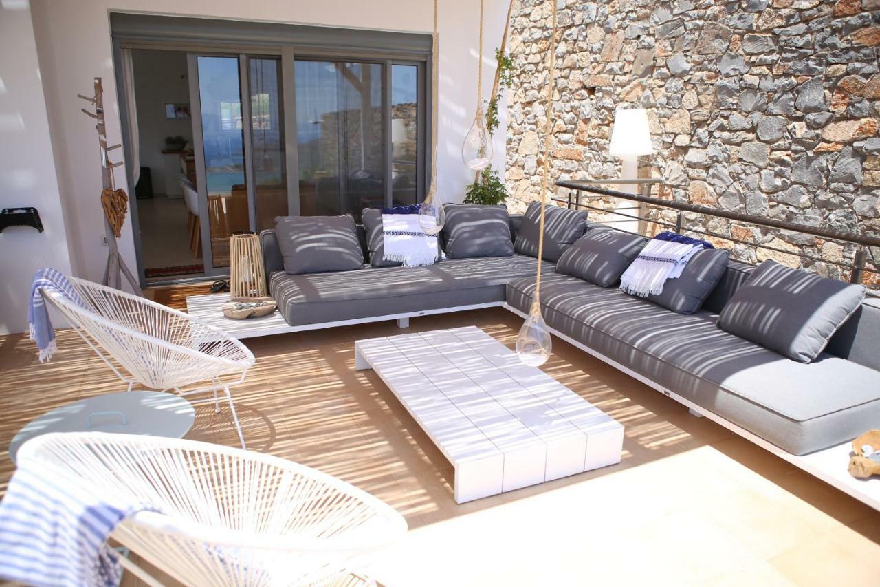 Villa Estee, Luxury Villa With Private Infinity Pool And Jacuzzi Elounda Buitenkant foto